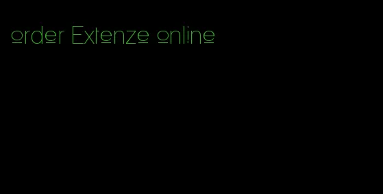 order Extenze online
