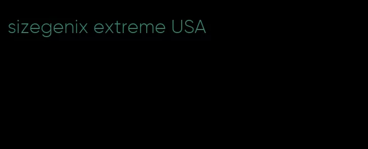 sizegenix extreme USA