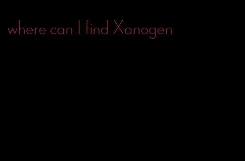 where can I find Xanogen