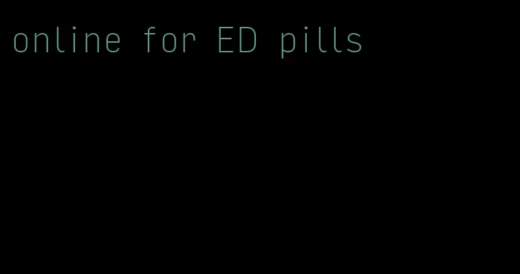 online for ED pills