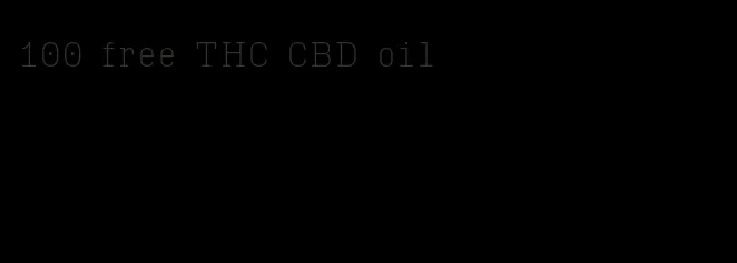 100 free THC CBD oil