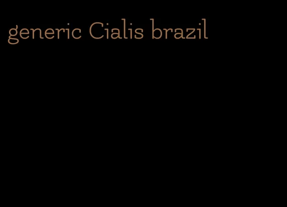 generic Cialis brazil