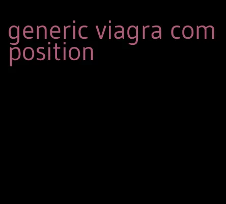 generic viagra composition