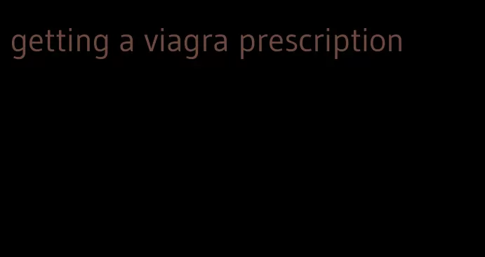 getting a viagra prescription