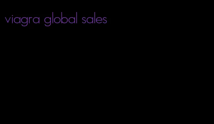 viagra global sales