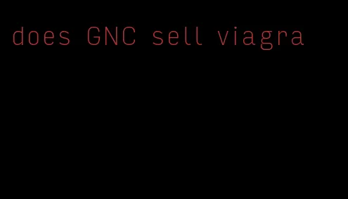does GNC sell viagra