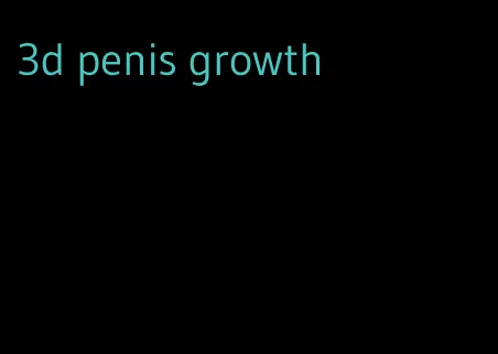 3d penis growth
