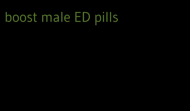 boost male ED pills