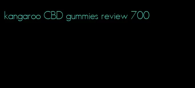 kangaroo CBD gummies review 700