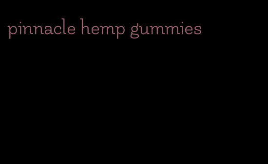 pinnacle hemp gummies