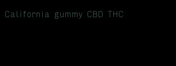 California gummy CBD THC