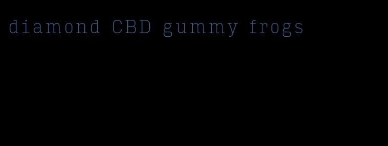 diamond CBD gummy frogs