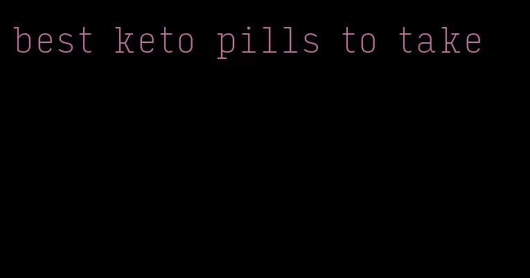 best keto pills to take