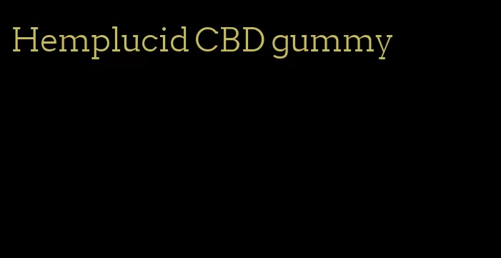 Hemplucid CBD gummy