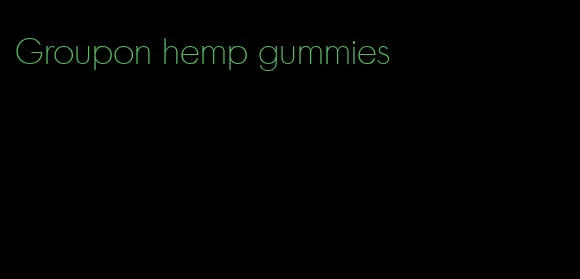 Groupon hemp gummies