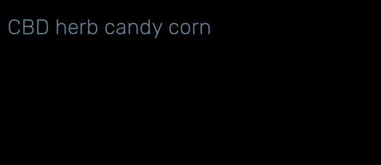 CBD herb candy corn