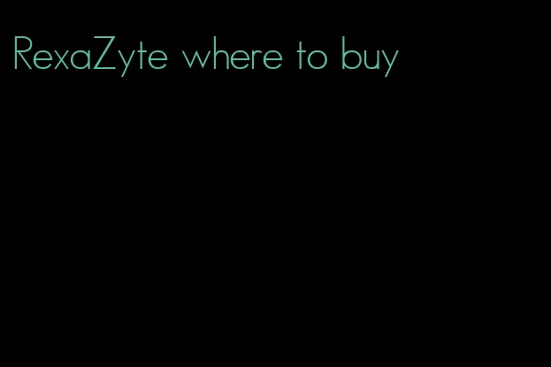 RexaZyte where to buy