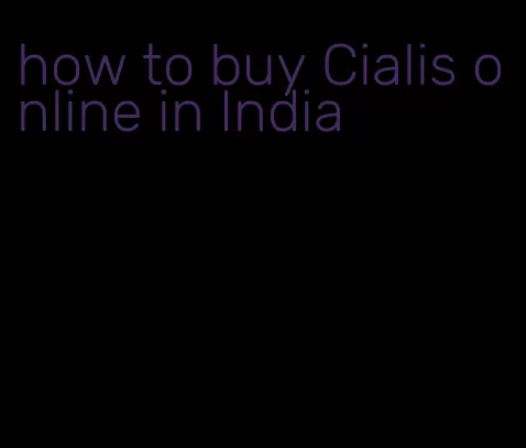 how to buy Cialis online in India