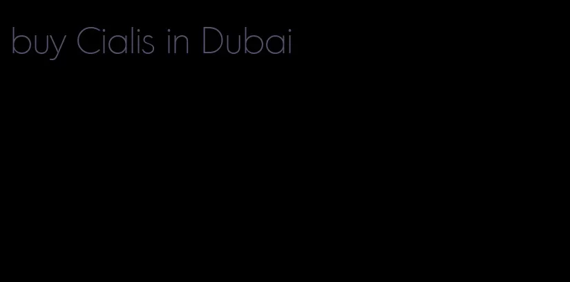 buy Cialis in Dubai