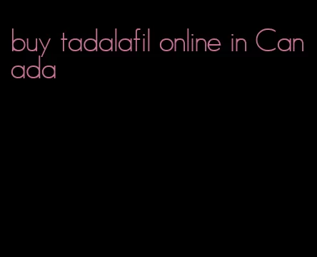 buy tadalafil online in Canada