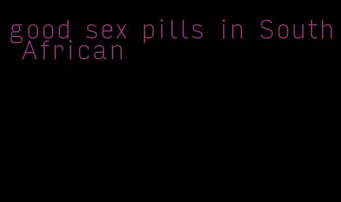 good sex pills in South African