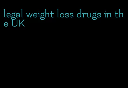 legal weight loss drugs in the UK
