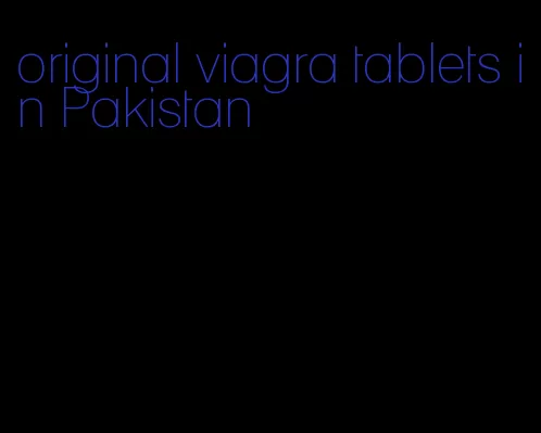 original viagra tablets in Pakistan