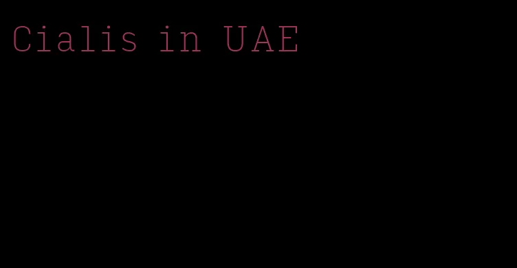 Cialis in UAE