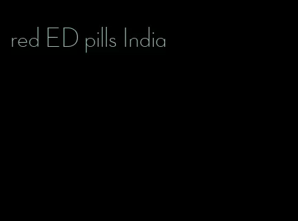 red ED pills India