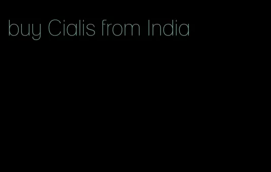 buy Cialis from India
