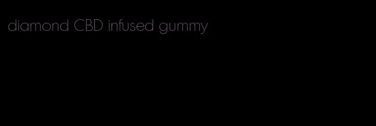diamond CBD infused gummy