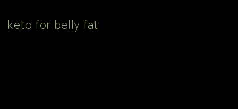 keto for belly fat