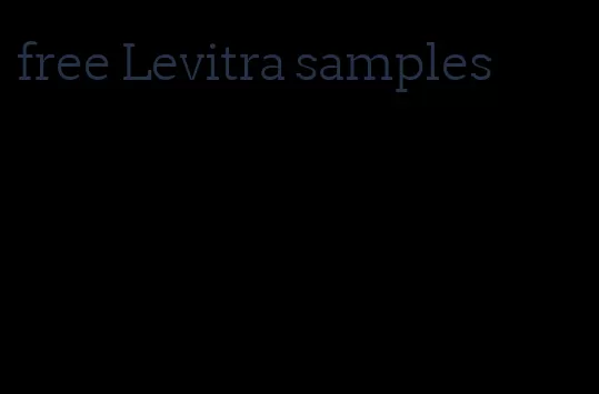 free Levitra samples