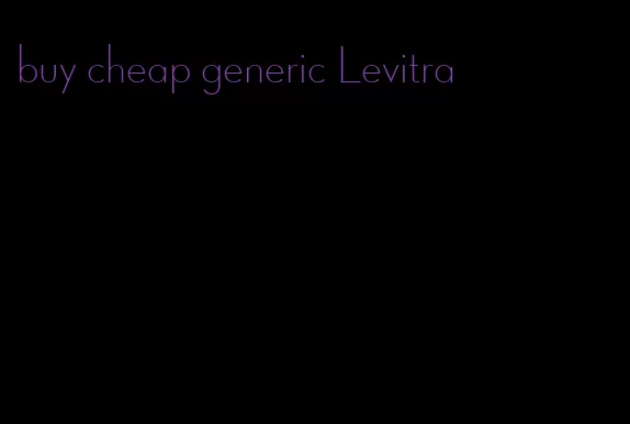 buy cheap generic Levitra