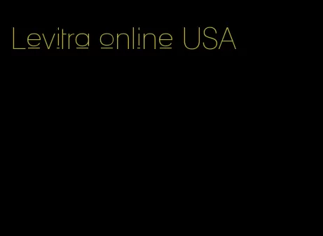 Levitra online USA