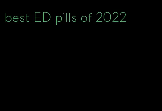 best ED pills of 2022