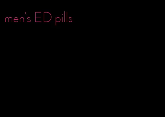men's ED pills