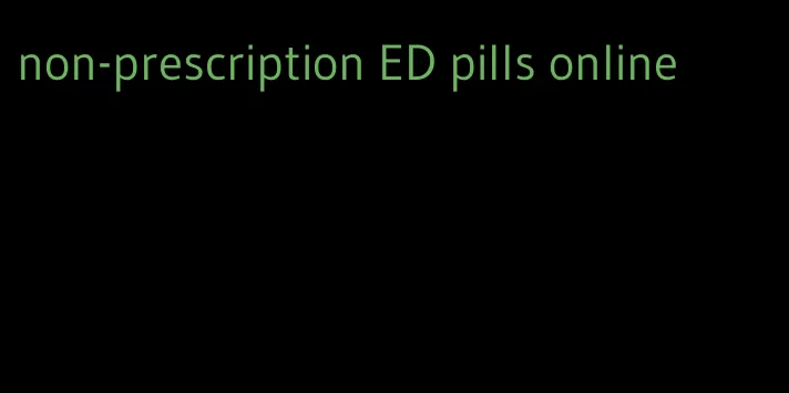 non-prescription ED pills online