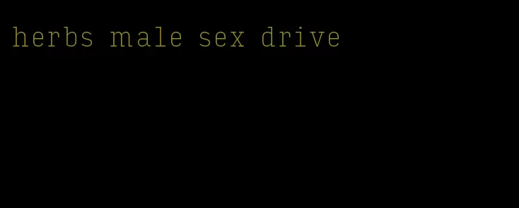 herbs male sex drive