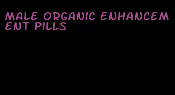 male organic enhancement pills