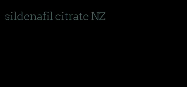sildenafil citrate NZ