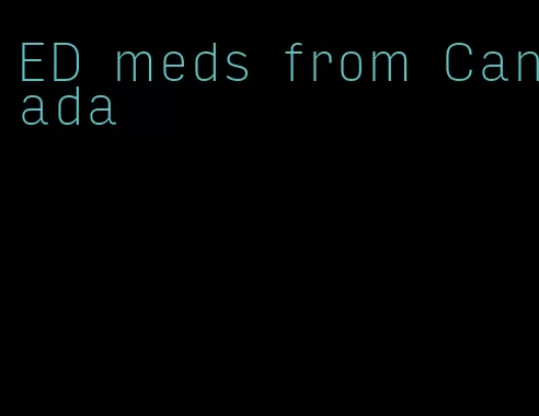 ED meds from Canada