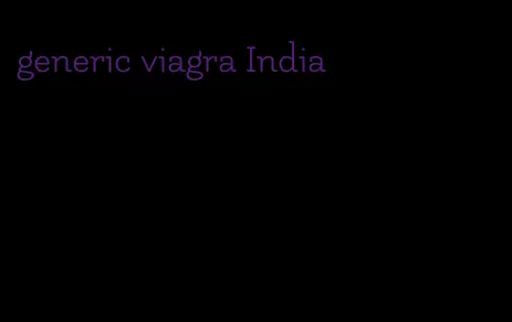 generic viagra India