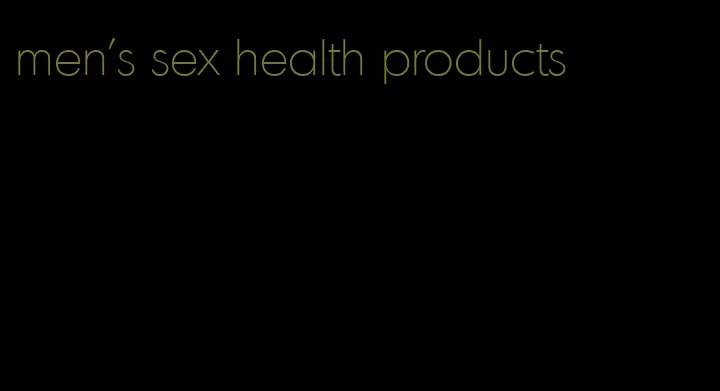 men's sex health products
