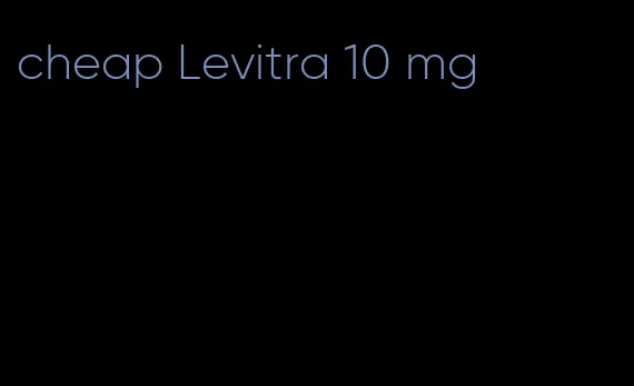 cheap Levitra 10 mg