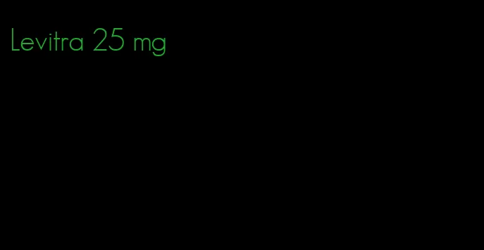 Levitra 25 mg
