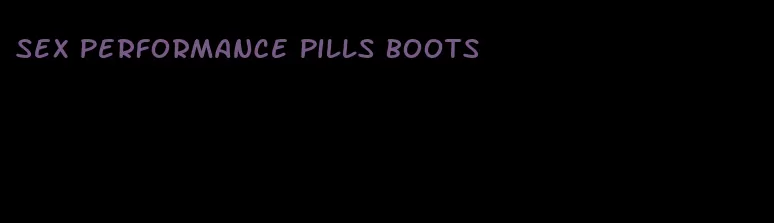 sex performance pills Boots