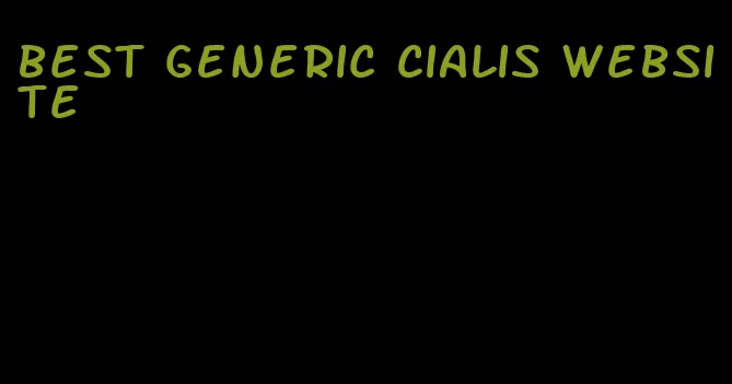 best generic Cialis website
