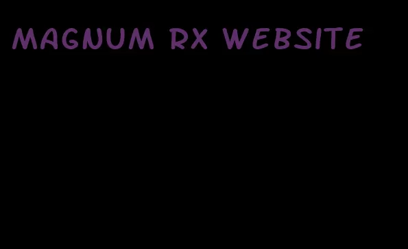 magnum RX website