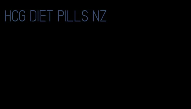 HCG diet pills NZ